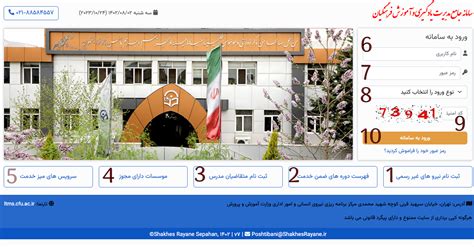 آموزش تصویری کار با سامانه جدید ضمن خدمت فرهنگیان ltms.